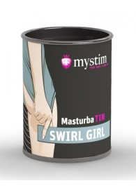 Компактный мастурбатор MasturbaTIN Swirl Girl - MyStim - в Домодедово купить с доставкой