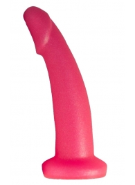 Розовый плаг-массажёр для простаты - 13,5 см. - LOVETOY (А-Полимер) - в Домодедово купить с доставкой