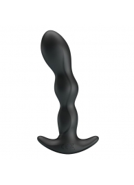 Черный анальный стимулятор простаты с вибрацией Special Anal Massager - 14,5 см. - Baile - в Домодедово купить с доставкой
