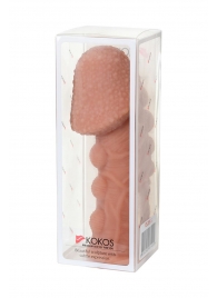Насадка на фаллос с пузыриками, венками и ребристостью KOKOS Extreme Sleeve 09 - 12,7 см. - KOKOS - в Домодедово купить с доставкой