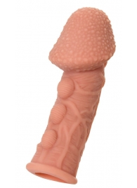 Насадка на фаллос с пузыриками, венками и ребристостью KOKOS Extreme Sleeve 09 - 12,7 см. - KOKOS - в Домодедово купить с доставкой