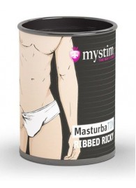 Компактный мастурбатор MasturbaTIN Ribbed Ricky - MyStim - в Домодедово купить с доставкой