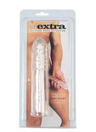 Насадка-удлинитель из прозрачного силикона LIDL EXTRA SILICONE PENIS EXTENSION - Seven Creations - в Домодедово купить с доставкой