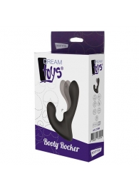 Чёрный массажер простаты с 2 моторами BOOTY ROCKER - Dream Toys - в Домодедово купить с доставкой