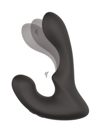 Чёрный массажер простаты с 2 моторами BOOTY ROCKER - Dream Toys - в Домодедово купить с доставкой