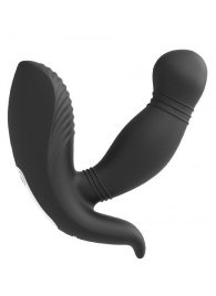 Черный вибромассажер простаты PROSTATE HERO - Dream Toys - в Домодедово купить с доставкой