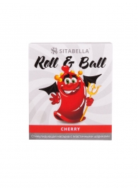 Стимулирующий презерватив-насадка Roll   Ball Cherry - Sitabella - купить с доставкой в Домодедово