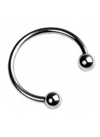 Серебристая подкова на головку пениса - ToyFa - купить с доставкой в Домодедово