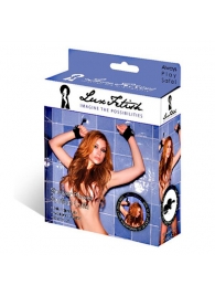 Наручники с присосками Sexy Suction - Lux Fetish - купить с доставкой в Домодедово