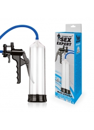 Прозрачная вакуумная помпа Sex Expert с насосом - Sex Expert - в Домодедово купить с доставкой