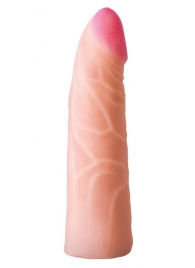 Фаллическая насадка на трусики харнесс - 17,5 см. - LOVETOY (А-Полимер) - купить с доставкой в Домодедово