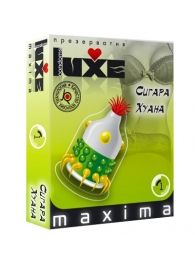 Презерватив LUXE Maxima  Сигара Хуана  - 1 шт. - Luxe - купить с доставкой в Домодедово