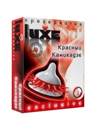 Презерватив LUXE  Exclusive   Красный Камикадзе  - 1 шт. - Luxe - купить с доставкой в Домодедово