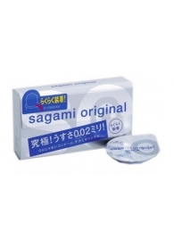 Ультратонкие презервативы Sagami Original QUICK - 6 шт. - Sagami - купить с доставкой в Домодедово