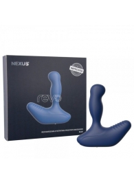 Синий вибромассажер простаты NEXUS REVO 2.0 с вращающейся головкой - Nexus Range - в Домодедово купить с доставкой