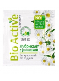 Пробник лубриканта на водной основе Bio Active - 3 гр. - Биоритм - купить с доставкой в Домодедово