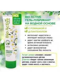 Лубрикант на водной основе Bio Active - 100 гр. - Биоритм - купить с доставкой в Домодедово