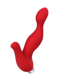 Красный силиконовый вибростимулятор простаты Proman - 12,5 см. - ToyFa - в Домодедово купить с доставкой