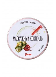 Массажная свеча «Массажный коктейль» с ароматом пина колады - 30 мл. - ToyFa - купить с доставкой в Домодедово