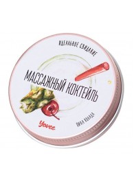 Массажная свеча «Массажный коктейль» с ароматом пина колады - 30 мл. - ToyFa - купить с доставкой в Домодедово