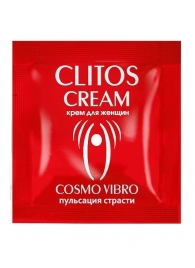 Пробник возбуждающего крема для женщин Clitos Cream - 1,5 гр. - Биоритм - купить с доставкой в Домодедово
