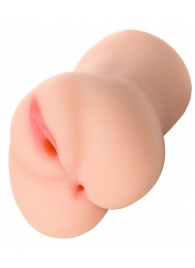 Телесный мастурбатор Hot 25 years old - вагина и анус - ToyFa - в Домодедово купить с доставкой