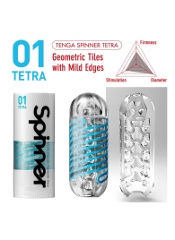 Мастурбатор SPINNER Tetra - Tenga - в Домодедово купить с доставкой