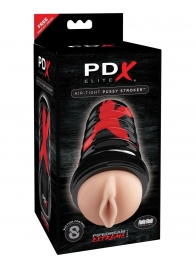 Телесный мастурбатор-вагина Air Tight Pussy Stroker - Pipedream - в Домодедово купить с доставкой