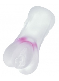 Прозрачный реалистичный мастурбатор Juicy Pussy Crystal Rose - ToyFa - в Домодедово купить с доставкой