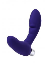 Фиолетовый вибростимулятор простаты Bruman - 12 см. - ToyFa - в Домодедово купить с доставкой