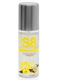 Лубрикант на водной основе Stimul8 Flavored Lube с ванильным ароматом - 125 мл. - Stimul8 - купить с доставкой в Домодедово