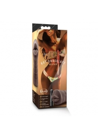 Коричневый мастурбатор-ротик Heather - Blush Novelties - в Домодедово купить с доставкой