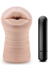 Телесный мастурбатор-ротик Skye - Blush Novelties - в Домодедово купить с доставкой