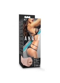 Телесный мастурбатор-ротик Angie - Blush Novelties - в Домодедово купить с доставкой