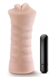 Телесный мастурбатор-ротик Angie - Blush Novelties - в Домодедово купить с доставкой