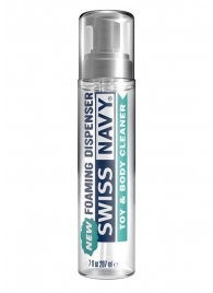 Очищающая пенка для игрушек и тела Swiss Navy Toy   Body Cleaner Foamer - 207 мл. - Swiss navy - купить с доставкой в Домодедово