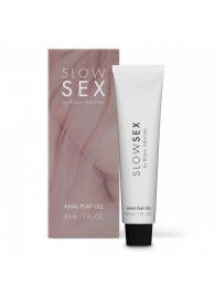 Лубрикант на водной основе Slow Sex Anal Play Gel - 30 мл. - Bijoux Indiscrets - купить с доставкой в Домодедово