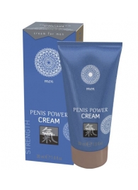 Возбуждающий крем для мужчин Penis Power Cream - 30 мл. - Shiatsu - купить с доставкой в Домодедово