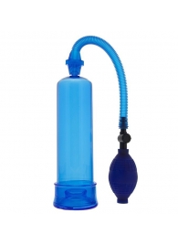 Синяя вакуумная помпа MENZSTUFF PENIS ENLARGER - Dream Toys - в Домодедово купить с доставкой