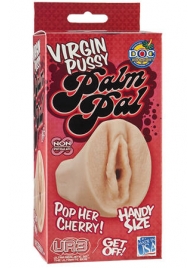 Мастурбатор-вагина Virgin Pussy ULTRASKYN Palm Pal - Doc Johnson - в Домодедово купить с доставкой