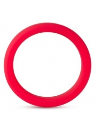 Красное эрекционное кольцо Silicone Go Pro Cock Ring - Blush Novelties - в Домодедово купить с доставкой