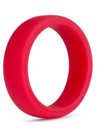 Красное эрекционное кольцо Silicone Go Pro Cock Ring - Blush Novelties - в Домодедово купить с доставкой