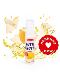 Гель-смазка Tutti-frutti со вкусом сочной дыни - 30 гр. - Биоритм - купить с доставкой в Домодедово