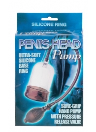 Помпа на головку фаллоса Penis Head Pump - Seven Creations - в Домодедово купить с доставкой