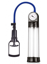 Прозрачная вакуумная помпа Sex Expert с манометром - Sex Expert - в Домодедово купить с доставкой