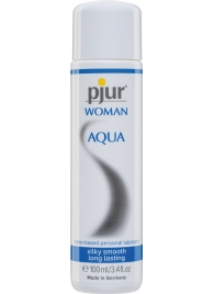 Лубрикант на водной основе pjur WOMAN Aqua - 100 мл. - Pjur - купить с доставкой в Домодедово