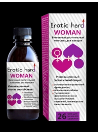 Женский биогенный концентрат для повышения либидо Erotic hard Woman - 250 мл. - Erotic Hard - купить с доставкой в Домодедово