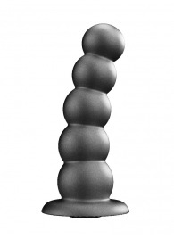 Черная насадка-плаг на харнесс PLATINUM 9 - 24 см. - LOVETOY (А-Полимер) - купить с доставкой в Домодедово