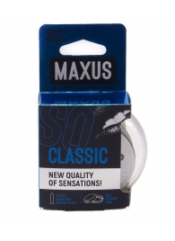 Классические презервативы в пластиковом кейсе MAXUS Classic - 3 шт. - Maxus - купить с доставкой в Домодедово