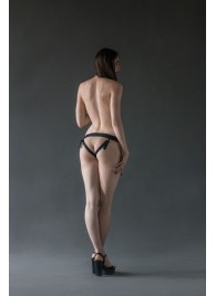 Черные трусики Better с анальной насадкой - 8 см. - Lola Games - купить с доставкой в Домодедово